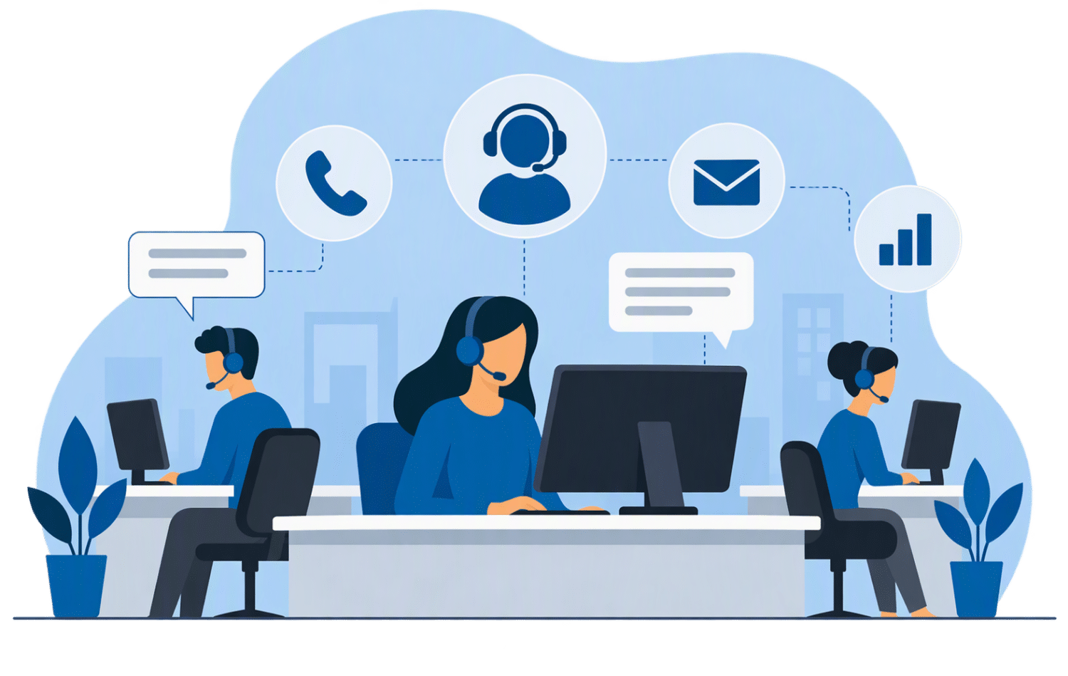 Centres de contact & relation client Centres de contact & relation client